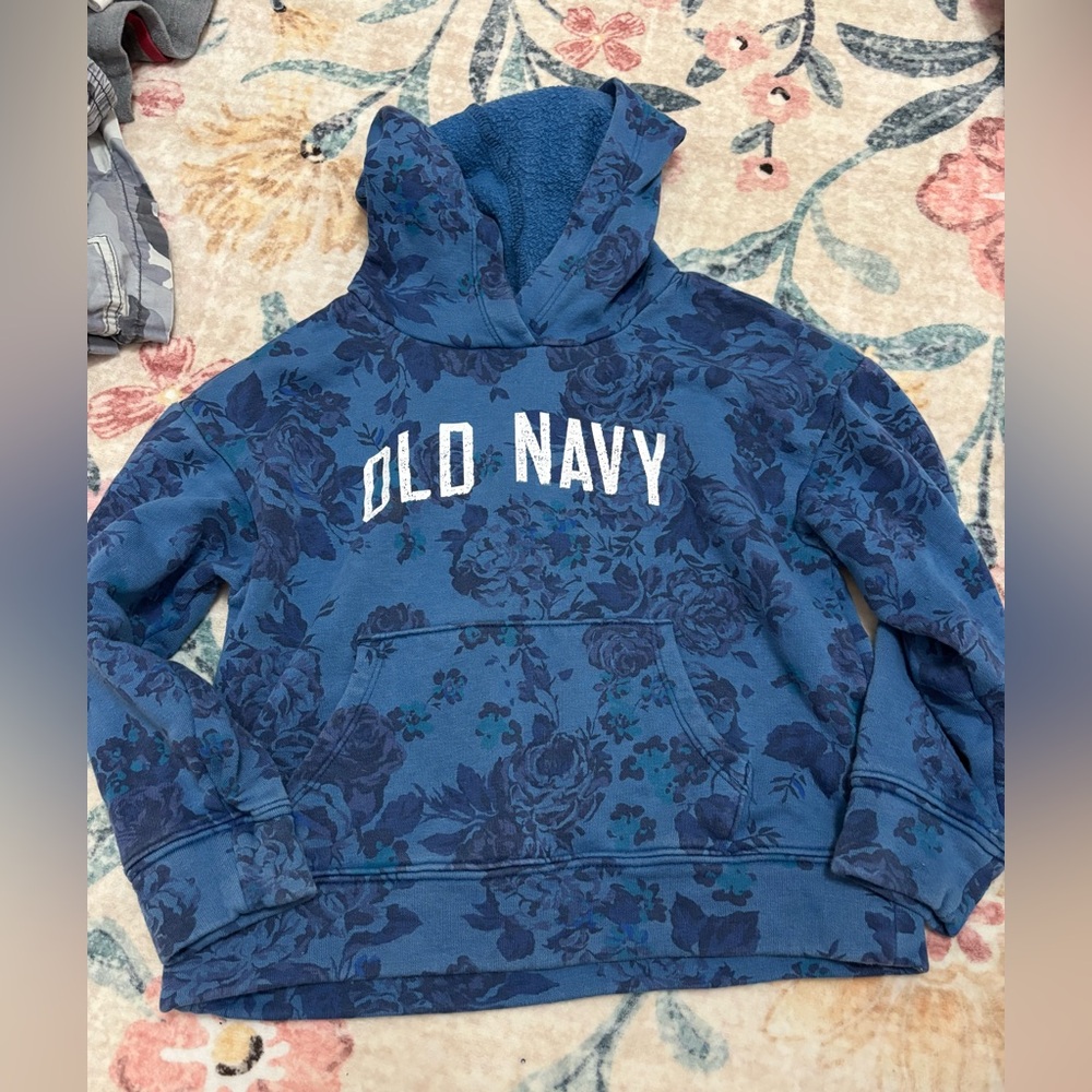 Old Navy Blue Sweatshirt Casual Hoodie